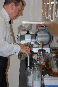The master mixer at work