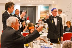 A toast to the guests