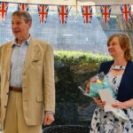 Outgoing President Andrew and Beverley