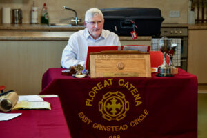 Outgoing President John chairs his final meeting